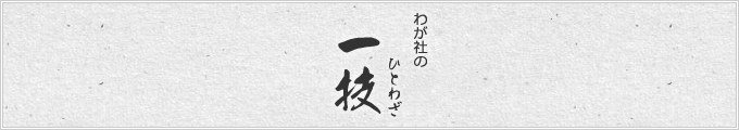 わが社の一技